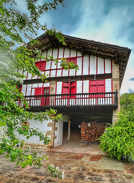 Ortillopitz, maison basque du 17ème siècle